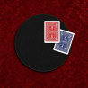 TAPIS DE CLOSE-UP ROND NOIR