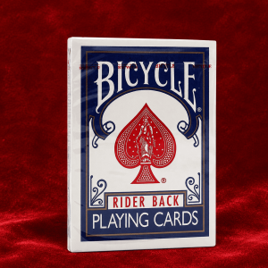 JEU BICYCLE RIDER BACK BLEU