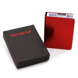 CLIP POUR CARTES PRO ROUGE