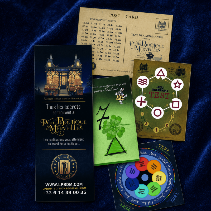 LE MARQUE PAGE PORTE BONHEUR